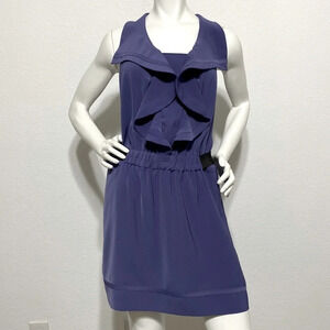 Rachel Roy Blue Ruffled Dress